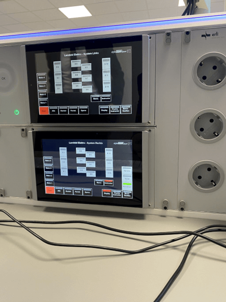 Volkswagen Academy EIS Lab Touchscreen Controls